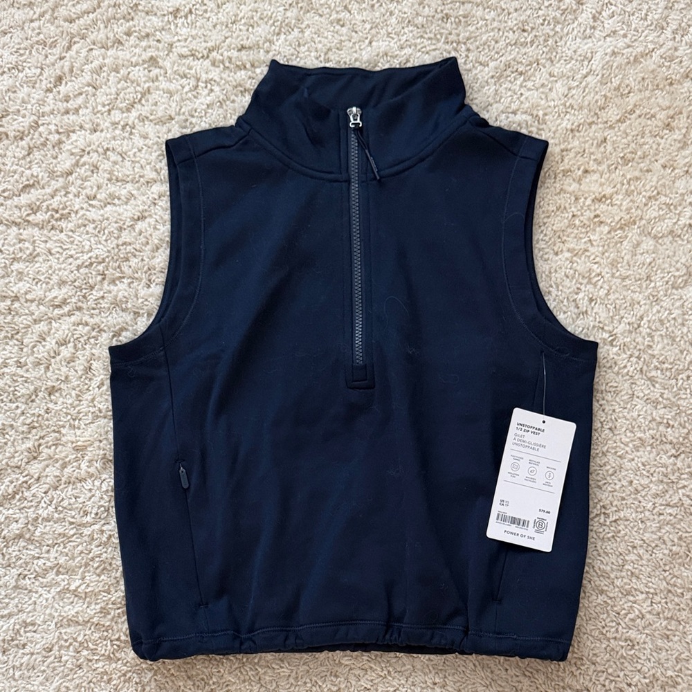 Athleta Navy Blue Vest